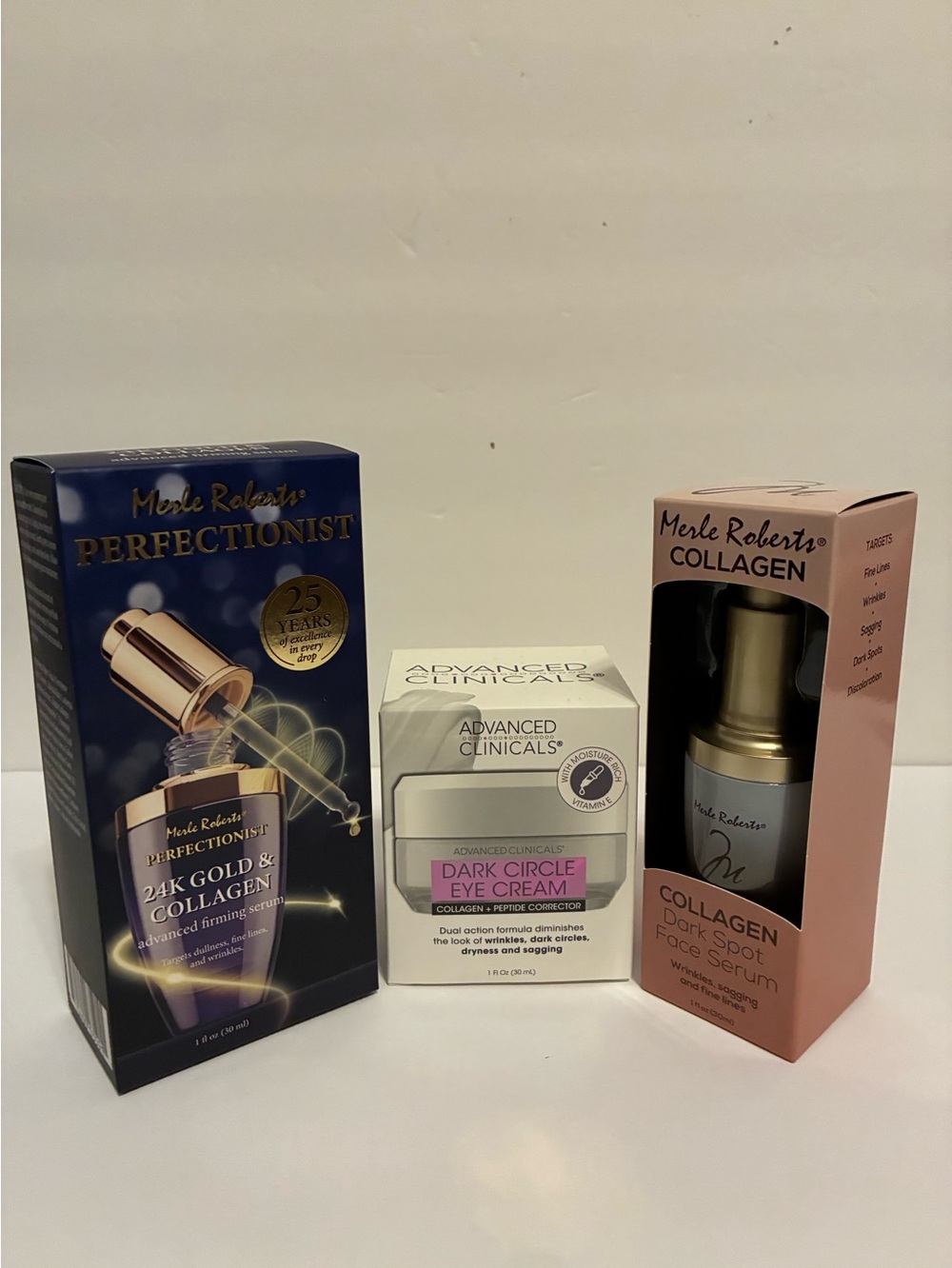 24K Gold, Collagen, Dark Circles & Spots facial care pack